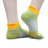  SPORT SOCKS 1/4 GREEN/ORANGE 