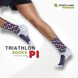  TRIATHLON PI SOCKS NAVY/WHITE 