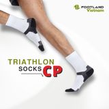  TRIATHLON CP SOCKS WHITE/BLACK 