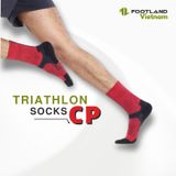  TRIATHLON CP SOCKS RED/BLACK 