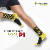  TRIATHLON PI SOCKS YELLOW/BLACK 