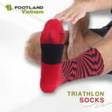  TRIATHLON AQ SOCKS RED/BLACK 