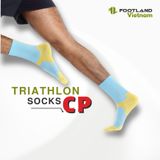  TRIATHLON CP SOCKS BLUE/YELLOW 
