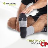  TRIATHLON CP SOCKS GREY/BLACK 