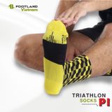  TRIATHLON PI SOCKS YELLOW/BLACK 