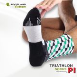  TRIATHLON PI SOCKS GREEN/WHITE 