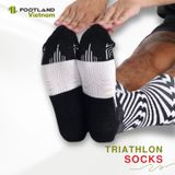 TRIATHLON AQ SOCKS BLACK/WHITE 