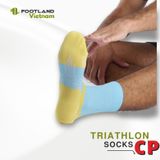  TRIATHLON CP SOCKS BLUE/YELLOW 