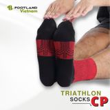  TRIATHLON CP SOCKS RED/BLACK 