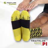  TRIATHLON PI SOCKS YELLOW/BLACK 