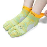  SPORT SOCKS 1/4 BLUE/ORANGE 