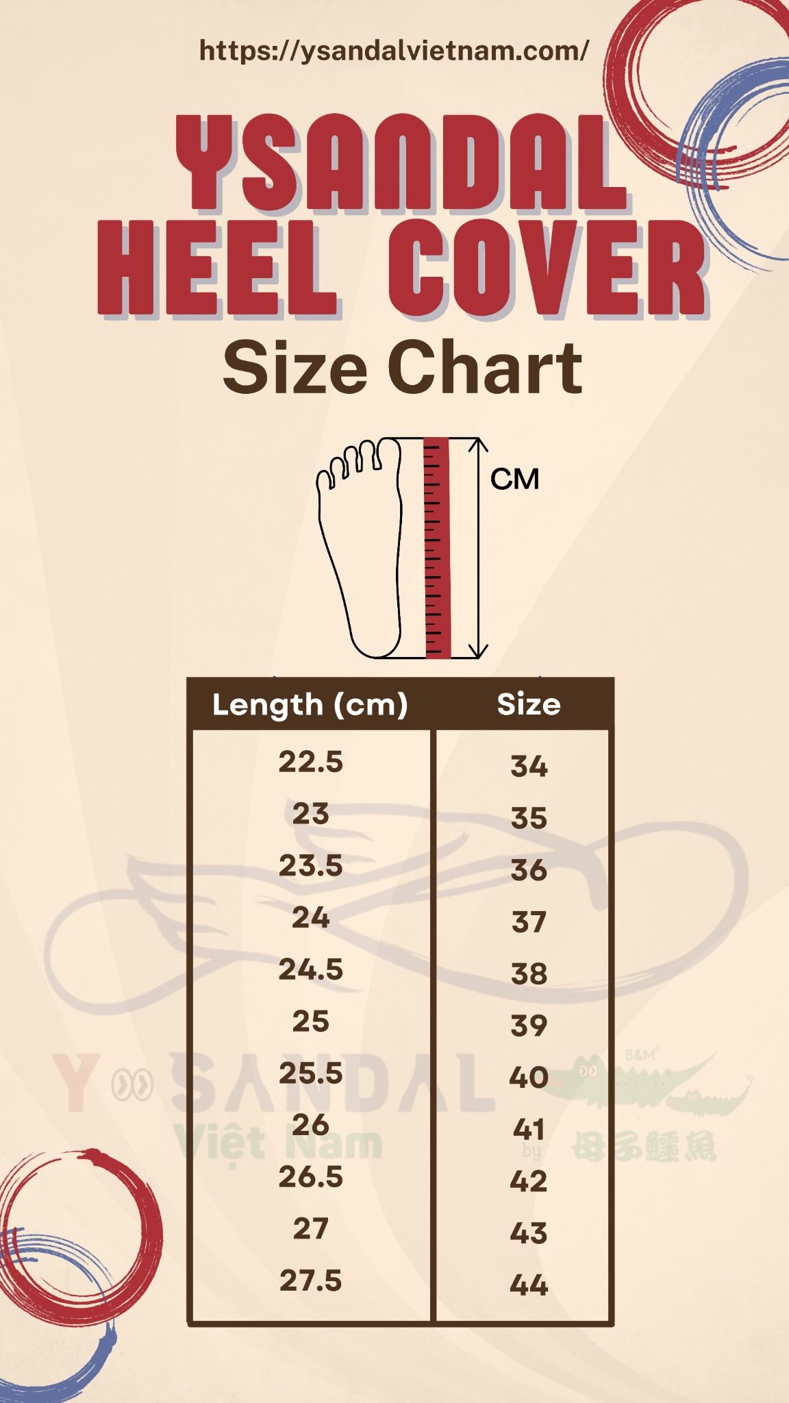  YSANDAL HEEL COVER OCEAN 