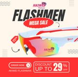  KÍNH AKIWEI FLASHMAN 