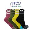  YSANDAL SOCKS 1/4 BLACK/GREY 