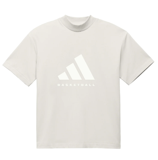  ADIDAS BASKETBALL 'ALUMINUM' TEE  IJ9999 