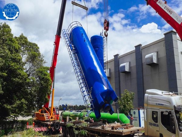  DT00020 Dự Án Cung Cấp Sửa Chữa Bồn Chống Va, Trạm Bơm Nước Hóa An 