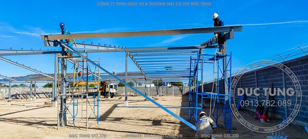  DT00024 Fabrication Processing - Corrosion Protection - Solar Battery Storage Installation 