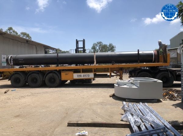  DT00044 Dự án: Bắn cát phun sơn cho ống 