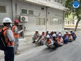  DT00043 Dự án: Sữa chữa vết nứt và xử lý bề mặt, Sơn chống thấm silo xi măng đốt ống khói nhà máy xi măng INSEE Phú Mỹ 