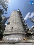  DT00043 Dự án: Sữa chữa vết nứt và xử lý bề mặt, Sơn chống thấm silo xi măng đốt ống khói nhà máy xi măng INSEE Phú Mỹ 