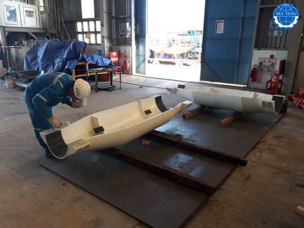  DT00036 Bắn cát phun sơn các kết cấu và đường ống của Spools and Installation aids Cho dự án Phong Lan Dại (PLD-SS7) 