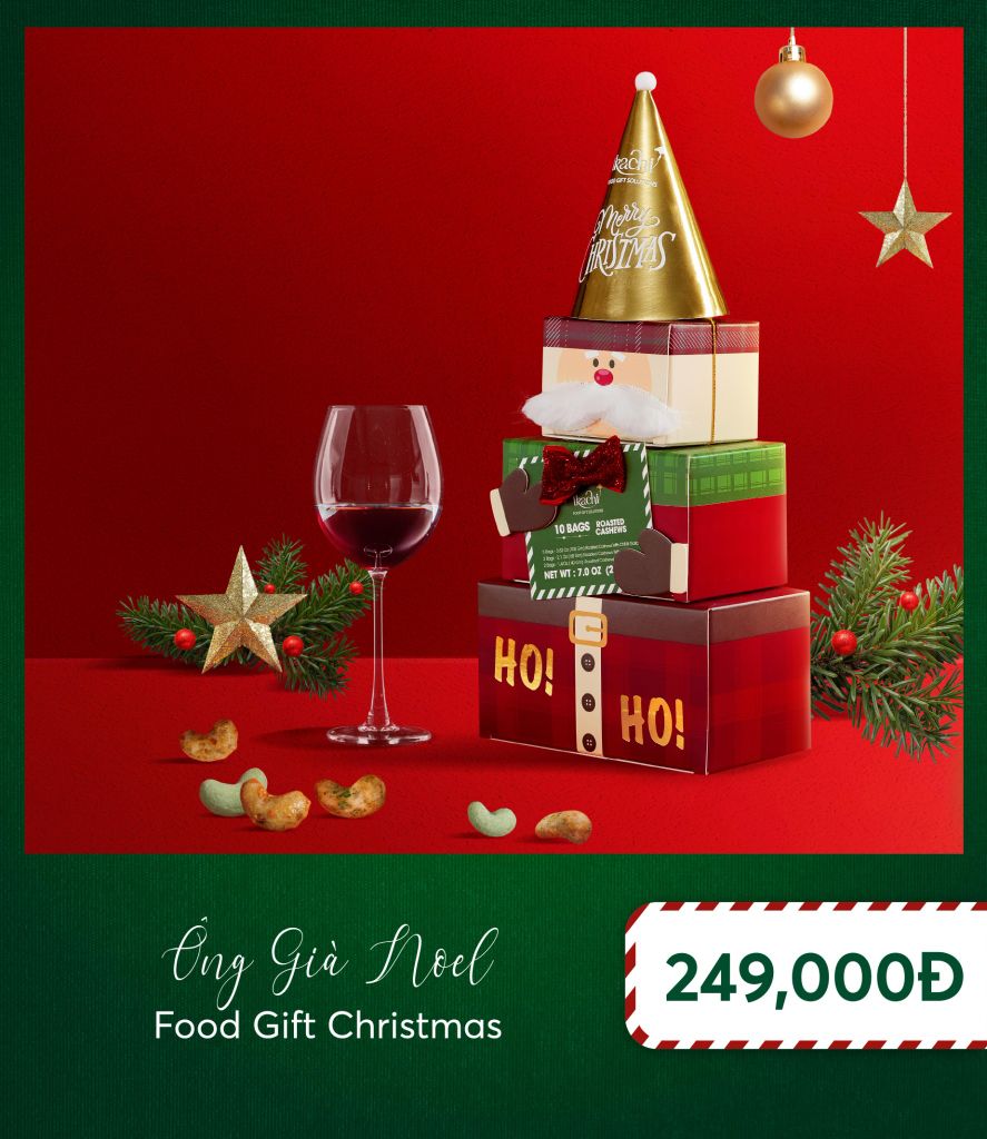 ĐẠI TIỆC NOEL 2 - COMBO 5 HỘP QUÀ