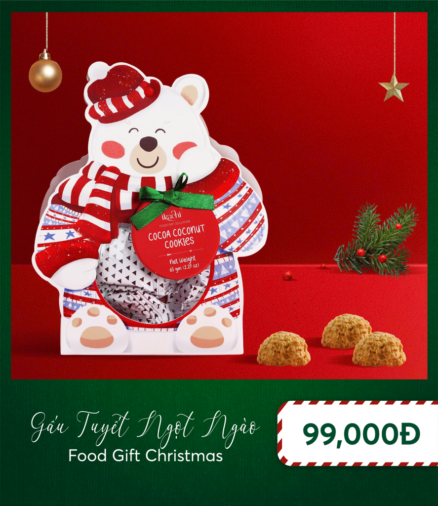 Quà Giáng Sinh Xanh SWEET SNOW BEAR