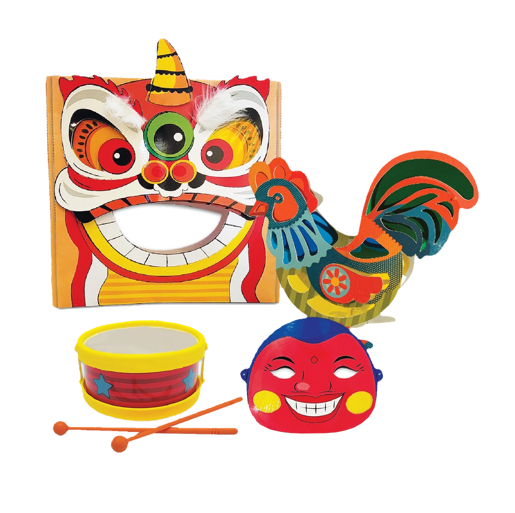 Lồng đèn Trung Thu Xanh - Gà mơ