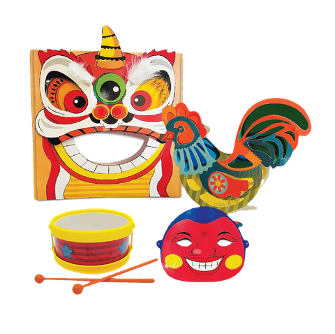 Lồng đèn Trung Thu Xanh - Gà mơ