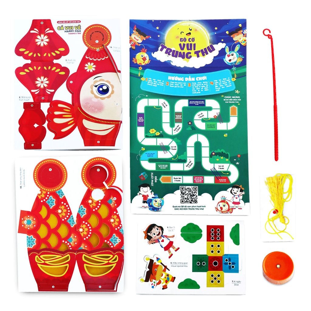 Lồng Đèn Kết Nối - Cá Vui Vẻ