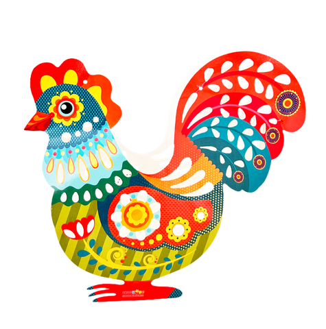 Lồng đèn Ánh Sáng Đêm Trăng - Gà