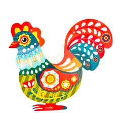 Lồng đèn Ánh Sáng Đêm Trăng - Gà