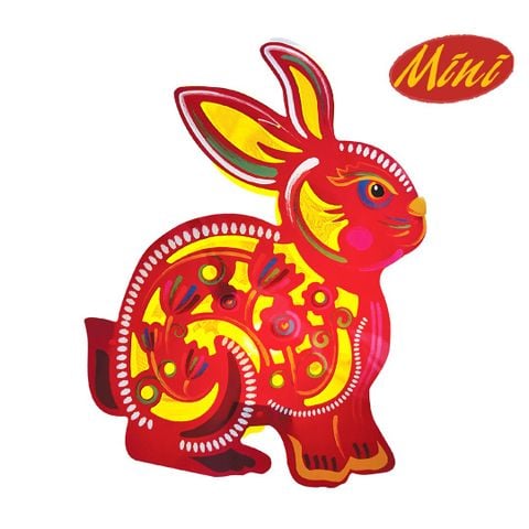 Lồng đèn trang trí Ký Ức Trung Thu - Thỏ Mini