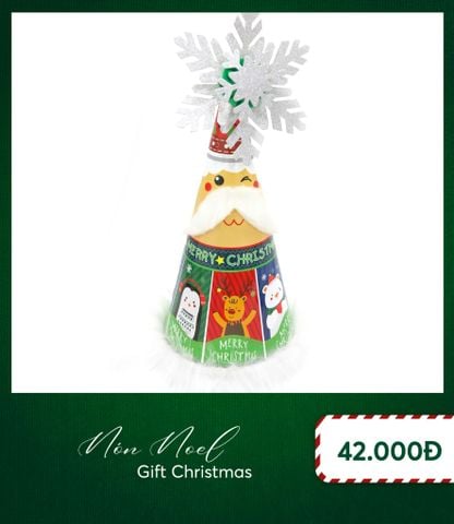 Nón Noel Chong Chóng - Ông Noel Hạnh Phúc