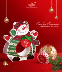 Quà Giáng Sinh Xanh SMILING SNOWMAN