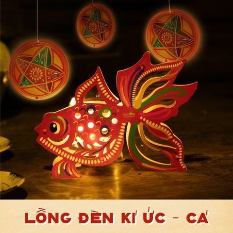 Lồng đèn trang trí Ký Ức Đêm Trăng - Cá