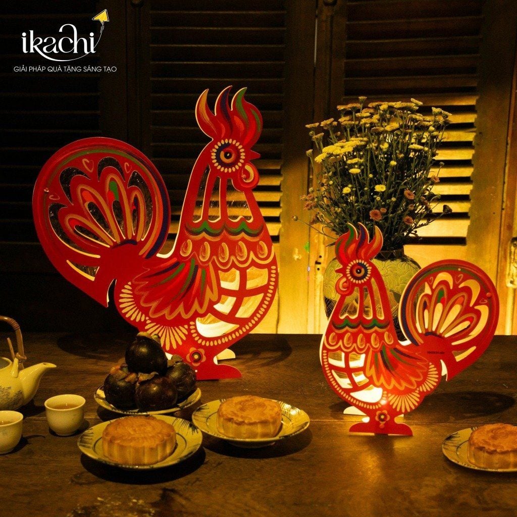 Lồng đèn trang trí Ký Ức Đêm Trăng - Gà Mini