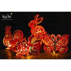 Lồng đèn trang trí Ký Ức Trung Thu - Bướm Mini