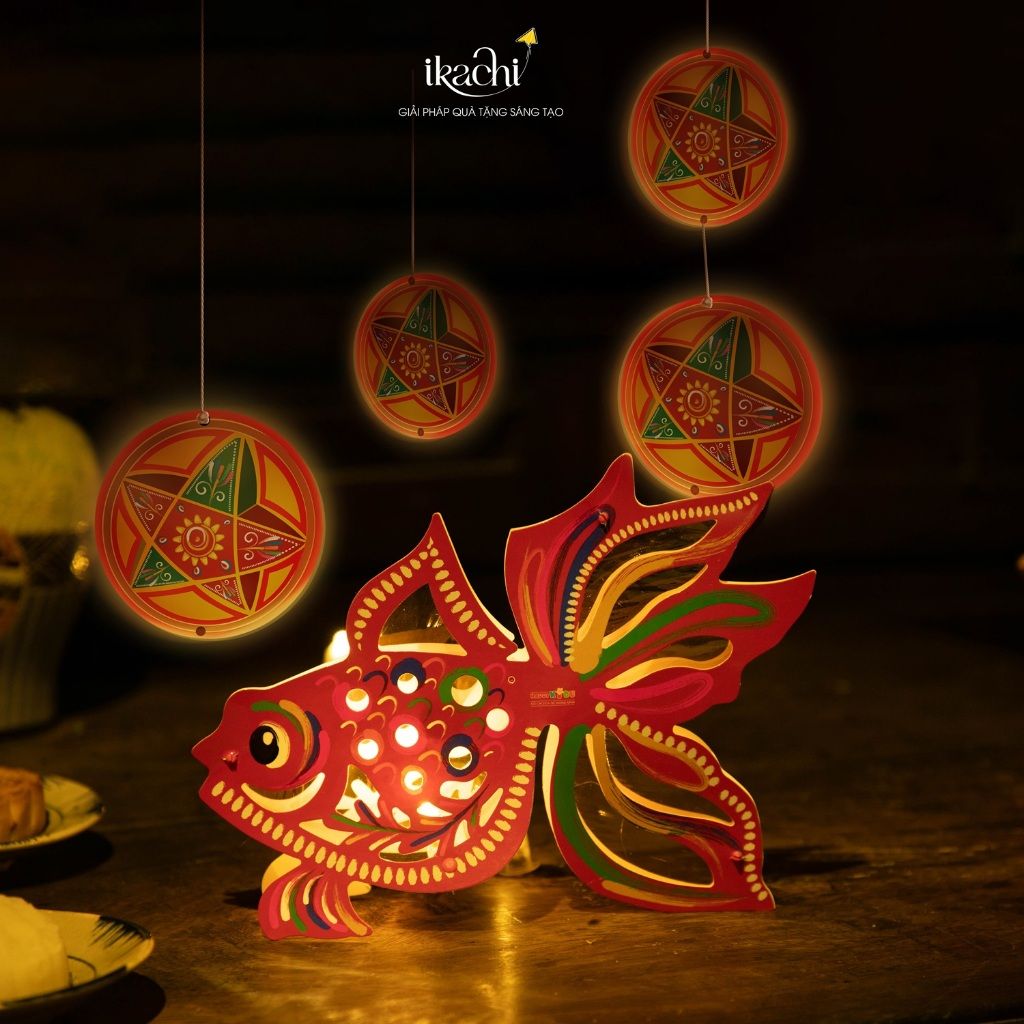 Lồng đèn trang trí Ký Ức Đêm Trăng - Cá Mini