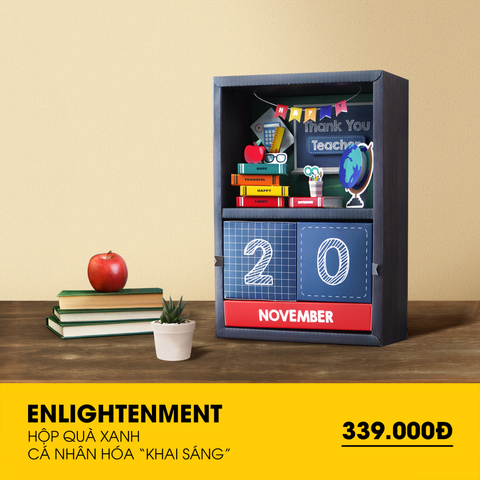 HỘP QUÀ XANH CÁ NHÂN HÓA KHAI SÁNG - ENLIGHTENMENT