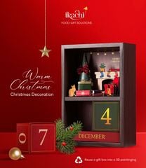Quà Giáng Sinh Xanh WARM CHRISTMAS