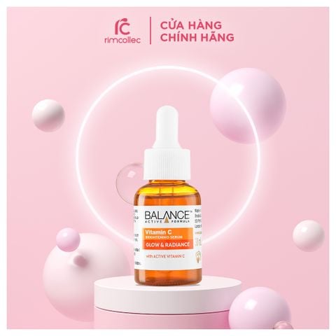 Tinh Chất Hỗ Trợ Giảm Thâm Trắng Da Balance Active Formula Vitamin C Brightening 30ml