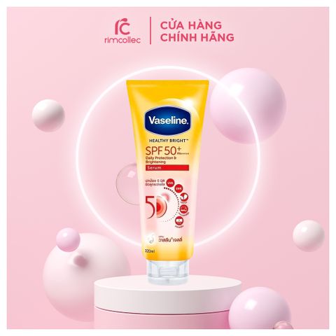 Sữa Dưỡng Thể Trắng Da Toàn Thân Chống Nắng Vaseline Healthy Bright Sun + Pollution Protect SPF 50+ PA++++ 300ml