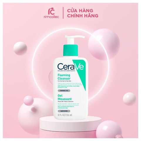 Sữa Rửa Mặt Giúp Làm Sạch Sâu Dành Cho Da Dầu Cerave 236ml