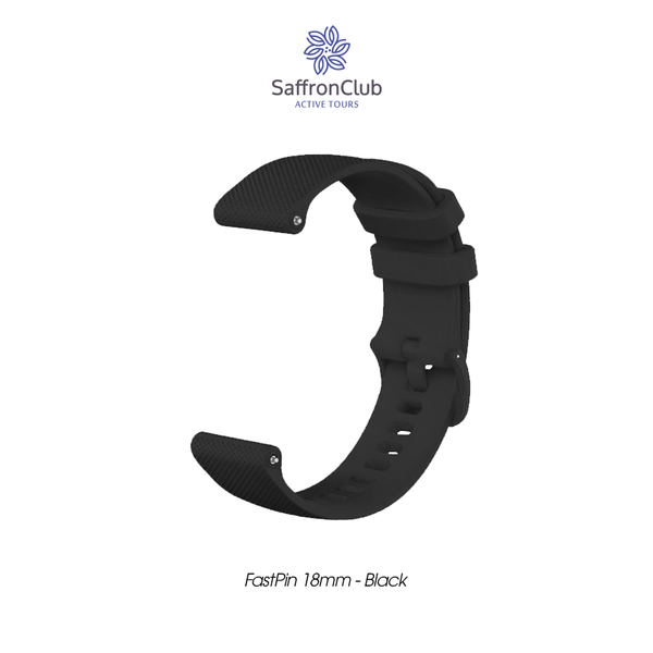  Fast Pin 18mm Band - Black 