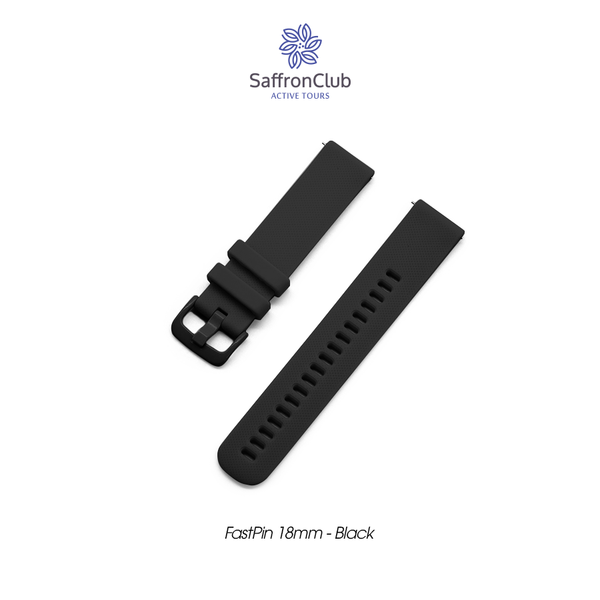  Fast Pin 18mm Band - Black 