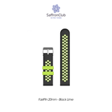  Fast Pin 22mm Band - Black Lime 