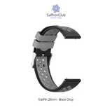  Fast Pin 20mm Band - Black/Gray 