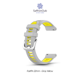 Fast Pin 22mm Band - Gray/Yellow 