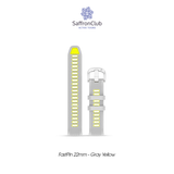  Fast Pin 22mm Band - Gray/Yellow 